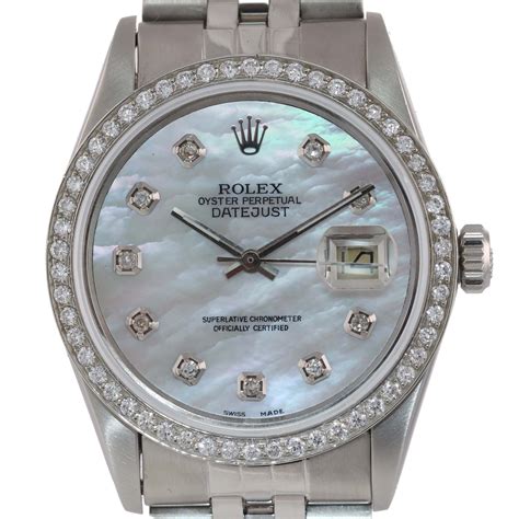 buy rolex datejust diamond bezel|rolex diamond bezel 36mm.